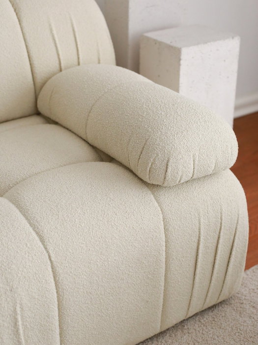 Atelier Del Sofa Soli Sofá de 2 Plazas Blanco